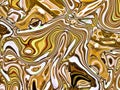 Colorful decorative abstract of liquified image. Royalty Free Stock Photo