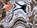 Colorful decorative abstract of liquified image Royalty Free Stock Photo