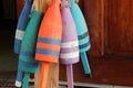 Colorful decorative buoys Royalty Free Stock Photo