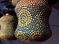 Decorative ceramic lantern-India