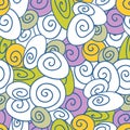 Colorful decorative seamless pattern Royalty Free Stock Photo