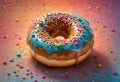 Colorful, Delicious Donut