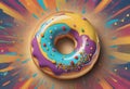 Colorful, Delicious Donut