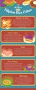 Colorful Delicious Traditional Filipino Rice Cakes Infographic