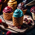 Colorful Delights - Irresistible Ice Cream