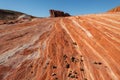 Colorful desert landscape in valley of fire