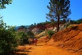 Colorado Provencal - an open-air ochre park in the region of Luberon