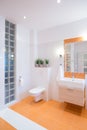 Colorful design of bathroom