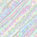 Colorful diagonal seamless pattern.