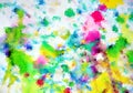 Pastel colorful shapes, abstract paint background Royalty Free Stock Photo