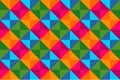 Colorful Diamonds Seamless Pattern Background Design Royalty Free Stock Photo