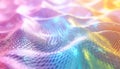 Colorful Digital Wave Pattern Abstract Background for Technology and Design Projects Royalty Free Stock Photo