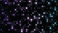 Colorful Disco nightclub dance floor LED dancing wall glowing light grid dancefloor musical background vj seamless loop