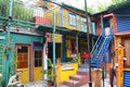 Colorful District of La Boca in Buenos Aires Argentina Royalty Free Stock Photo