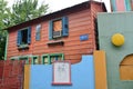 Colorful District of La Boca in Buenos Aires Argentina Royalty Free Stock Photo