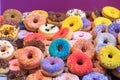 Colorful donuts Royalty Free Stock Photo