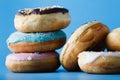Colorful donuts Royalty Free Stock Photo