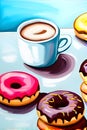 Colorful Donuts ÃÂ°llustration