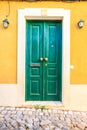 Colorful doors in Portugal