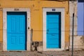 Colorful Doorways in Lisbon, Portugal