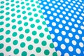 Colorful dot craft paper Royalty Free Stock Photo