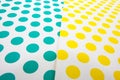 Colorful dot craft paper Royalty Free Stock Photo