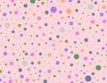 Colorful dots background texture pattern Royalty Free Stock Photo