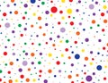 Colorful dots background texture pattern Royalty Free Stock Photo