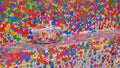Astonishing Colorful Dots 3D Illusion Infinity Yayoi Kusama Magical Installation Exhibition National Gallery Singapore 2017