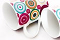 Colorful dotted mugs 1