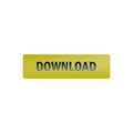 Colorful download button isolated on a white