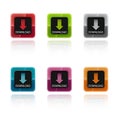 Colorful download buttons