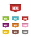 Colorful download buttons