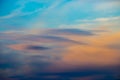 Colorful dramatic cloudy sky Royalty Free Stock Photo