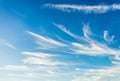 .colorful dramatic sky with cloud at sunset