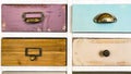 Colorful drawers
