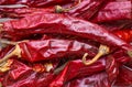 Colorful dried giant chili Royalty Free Stock Photo