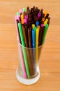 Colorful drinking straw Royalty Free Stock Photo