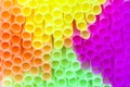 Colorful drinking straw Royalty Free Stock Photo