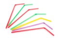 Colorful drinking straws Royalty Free Stock Photo