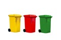 Colorful dustbin Royalty Free Stock Photo