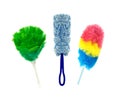 Colorful Dusters for everyday chores Royalty Free Stock Photo