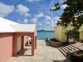 Colorful Dwellings St. George& x27;s, Bermuda Overlooking Bay