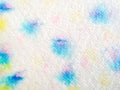 Colorful Dyed Art. Beautiful Fantasy Dirty Art. Colorful Dyed Illustration. Blurred Aquarelle Blobs.