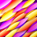 Colorful dynamic abstract liquid seamless pattern. Royalty Free Stock Photo
