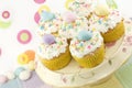 Colorful Easter Cupcakes