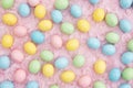 Colorful Easter egg background Royalty Free Stock Photo