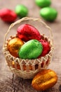 Colorful easter egg candy Royalty Free Stock Photo
