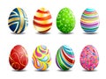 Colorful Easter Eggs Royalty Free Stock Photo