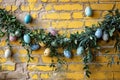 Colorful Easter Eggs Decor Collection